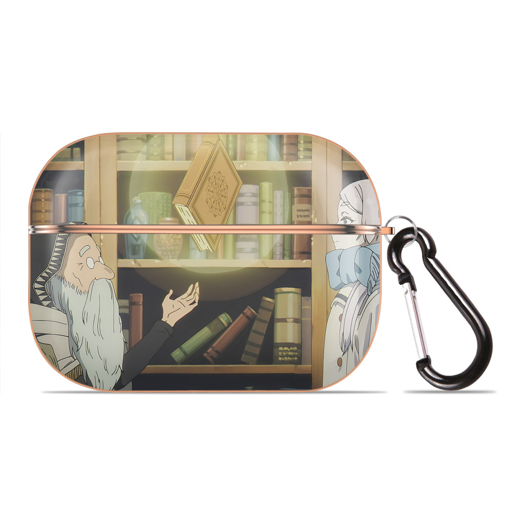 （画像用） 葬送のフリーレン Frieren 【AirPods Pro用】ハードシェル保護ケース｜耐衝撃・防指紋・カラビナ付き商品仕様