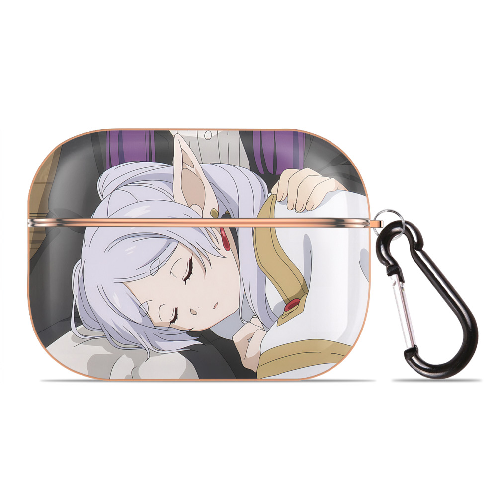（画像用） 葬送のフリーレン Frieren 【AirPods Pro用】ハードシェル保護ケース｜耐衝撃・防指紋・カラビナ付き商品仕様