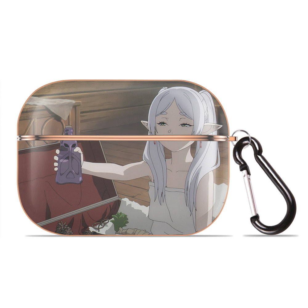（画像用） 葬送のフリーレン Frieren 【AirPods Pro用】ハードシェル保護ケース｜耐衝撃・防指紋・カラビナ付き商品仕様