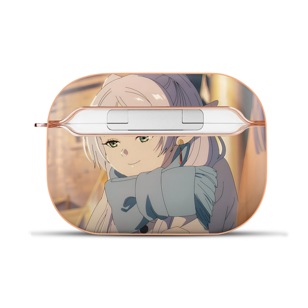 （画像用） 葬送のフリーレン Frieren 【AirPods Pro用】ハードシェル保護ケース｜耐衝撃・防指紋・カラビナ付き商品仕様