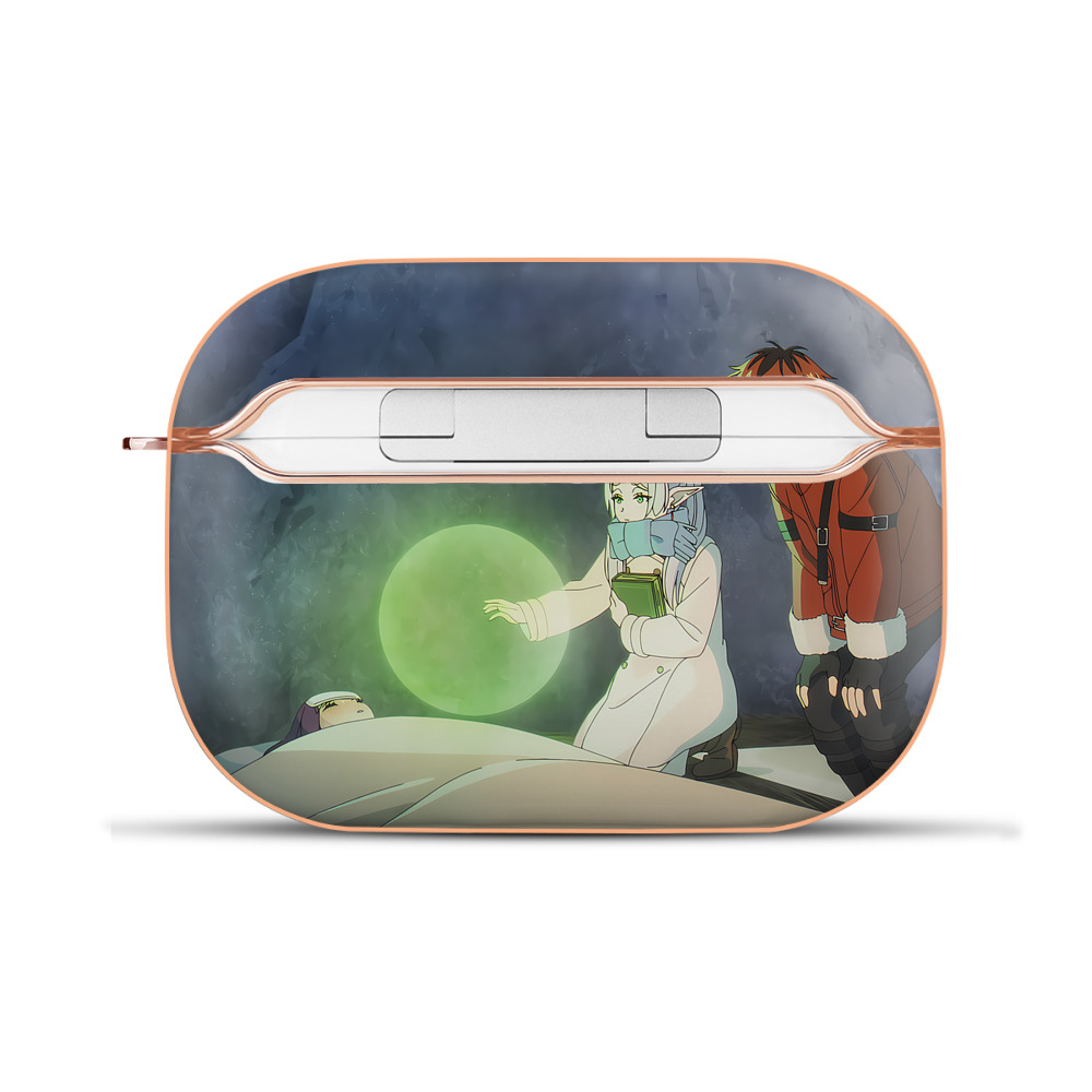 （画像用） 葬送のフリーレン Frieren 【AirPods Pro用】ハードシェル保護ケース｜耐衝撃・防指紋・カラビナ付き商品仕様
