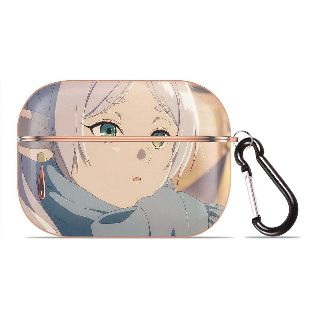 （画像用） 葬送のフリーレン Frieren 【AirPods Pro用】ハードシェル保護ケース｜耐衝撃・防指紋・カラビナ付き商品仕様