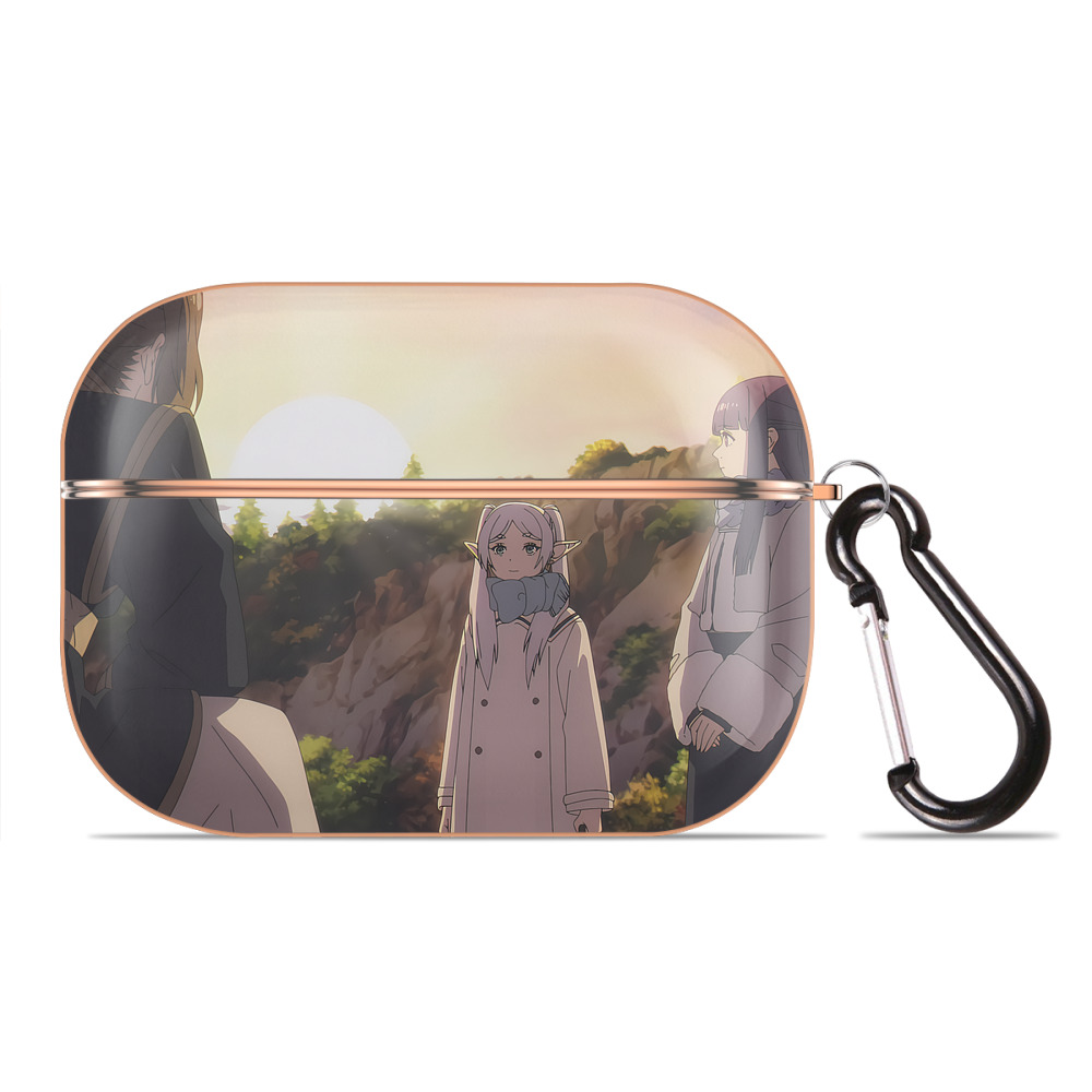 （画像用） 葬送のフリーレン Frieren 【AirPods Pro用】ハードシェル保護ケース｜耐衝撃・防指紋・カラビナ付き商品仕様