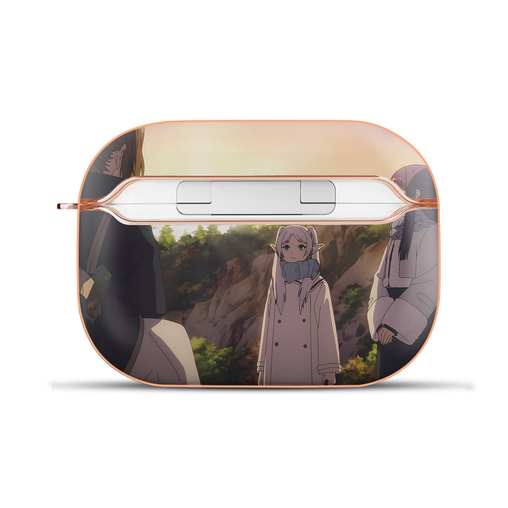 （画像用） 葬送のフリーレン Frieren 【AirPods Pro用】ハードシェル保護ケース｜耐衝撃・防指紋・カラビナ付き商品仕様