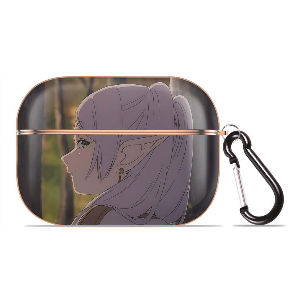 （画像用） 葬送のフリーレン Frieren 【AirPods Pro用】ハードシェル保護ケース｜耐衝撃・防指紋・カラビナ付き商品仕様
