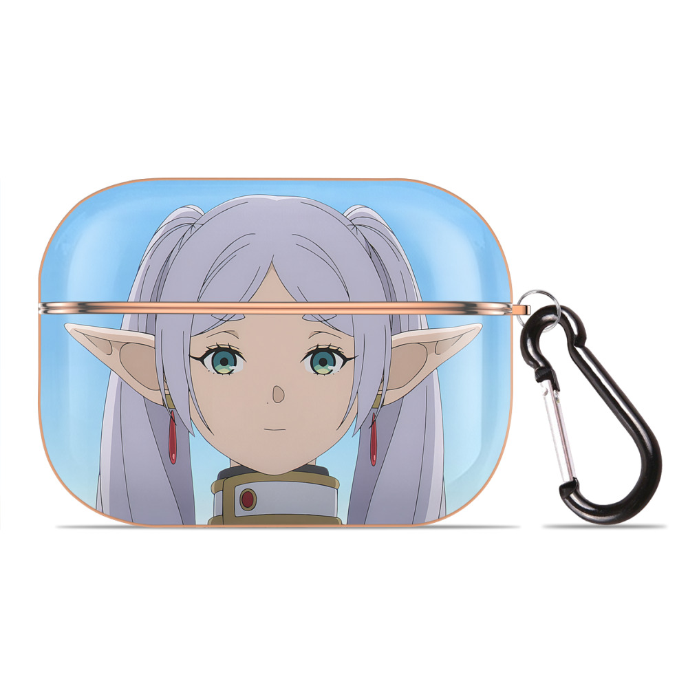（画像用） 葬送のフリーレン Frieren 【AirPods Pro用】ハードシェル保護ケース｜耐衝撃・防指紋・カラビナ付き商品仕様