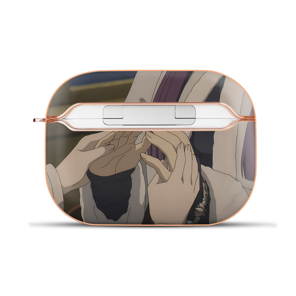 （画像用） 葬送のフリーレン Frieren 【AirPods Pro用】ハードシェル保護ケース｜耐衝撃・防指紋・カラビナ付き商品仕様