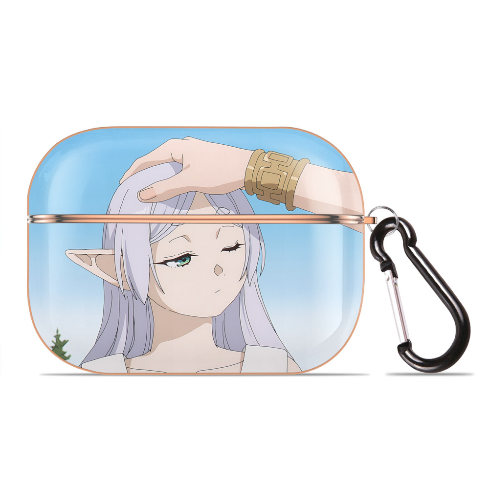 （画像用） 葬送のフリーレン Frieren 【AirPods Pro用】ハードシェル保護ケース｜耐衝撃・防指紋・カラビナ付き商品仕様