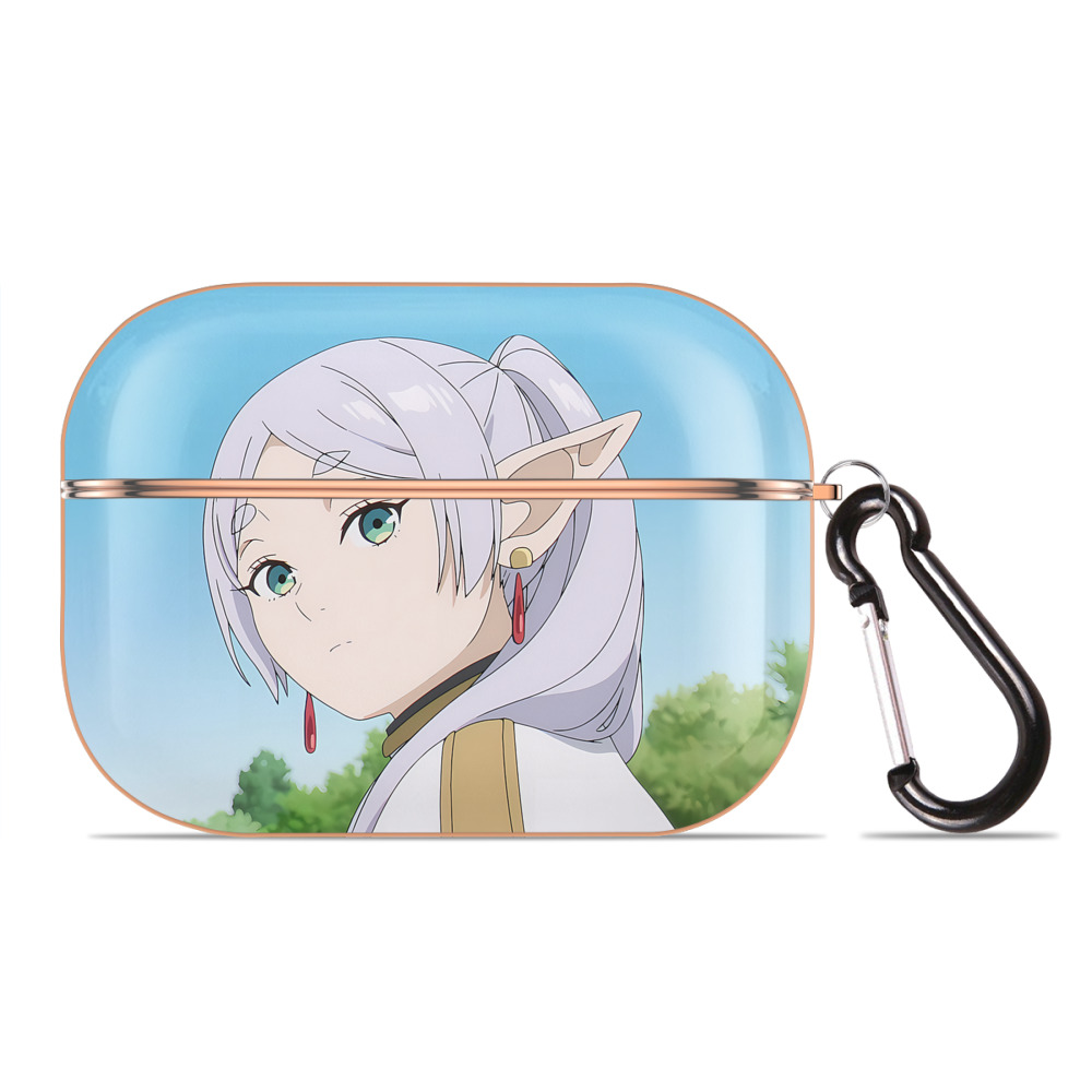 （画像用） 葬送のフリーレン Frieren 【AirPods Pro用】ハードシェル保護ケース｜耐衝撃・防指紋・カラビナ付き商品仕様