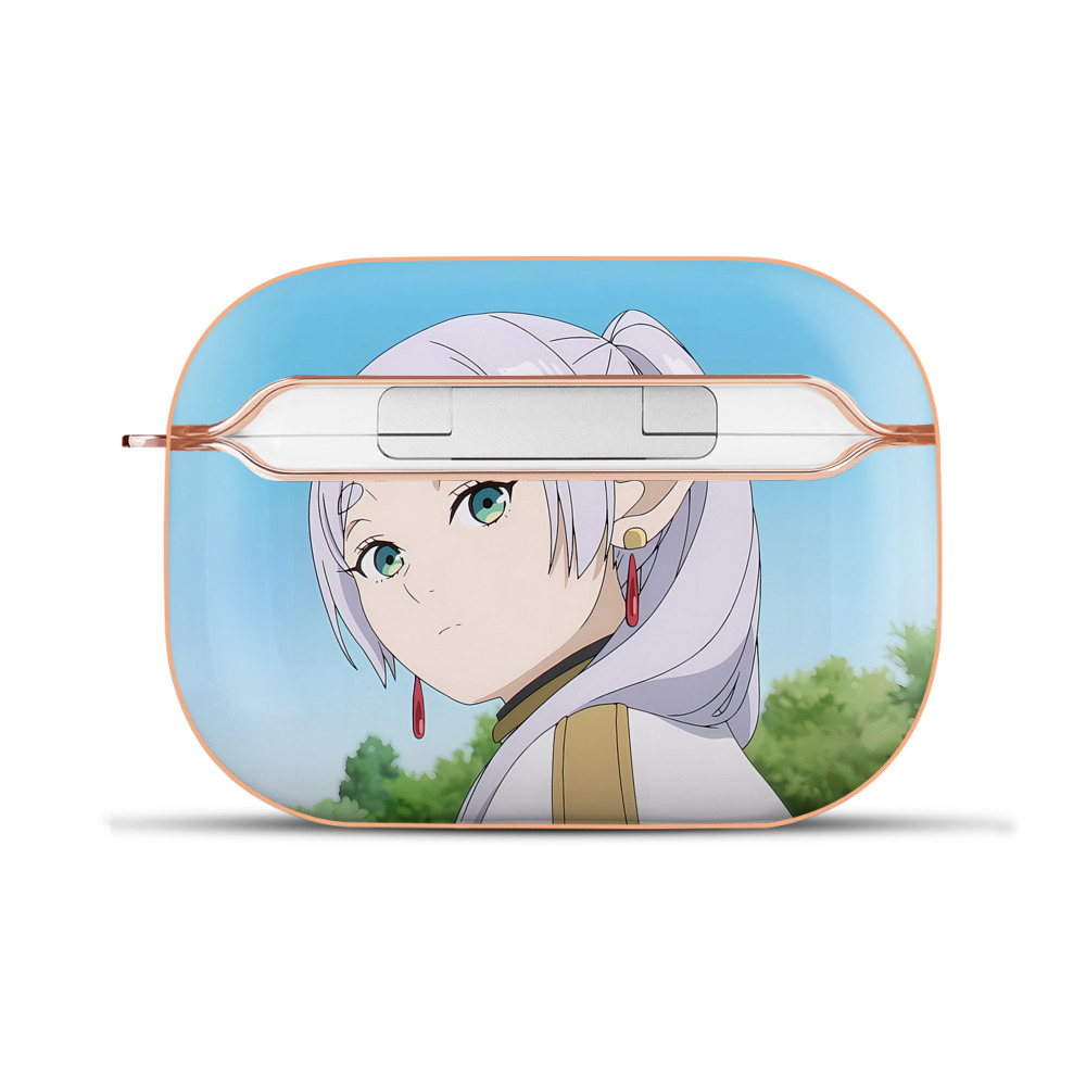 （画像用） 葬送のフリーレン Frieren 【AirPods Pro用】ハードシェル保護ケース｜耐衝撃・防指紋・カラビナ付き商品仕様