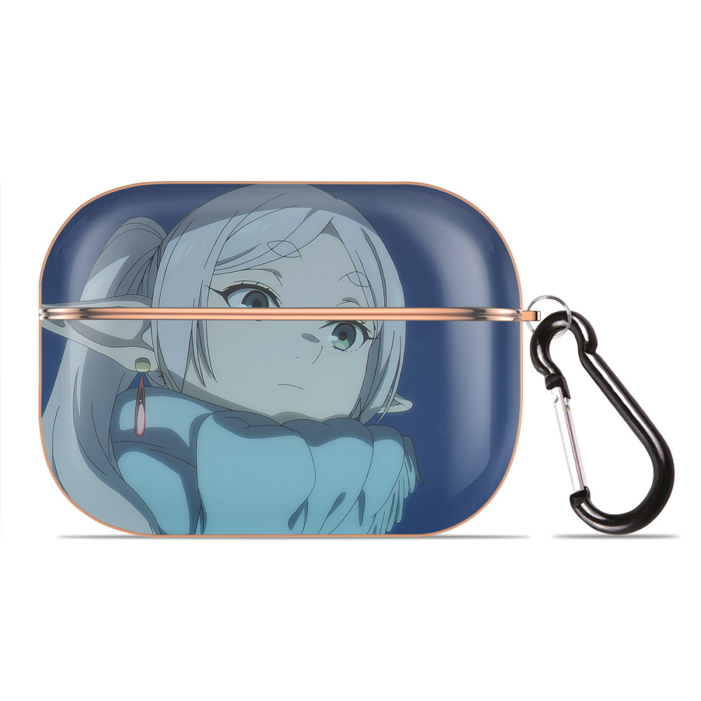 （画像用） 葬送のフリーレン Frieren 【AirPods Pro用】ハードシェル保護ケース｜耐衝撃・防指紋・カラビナ付き商品仕様