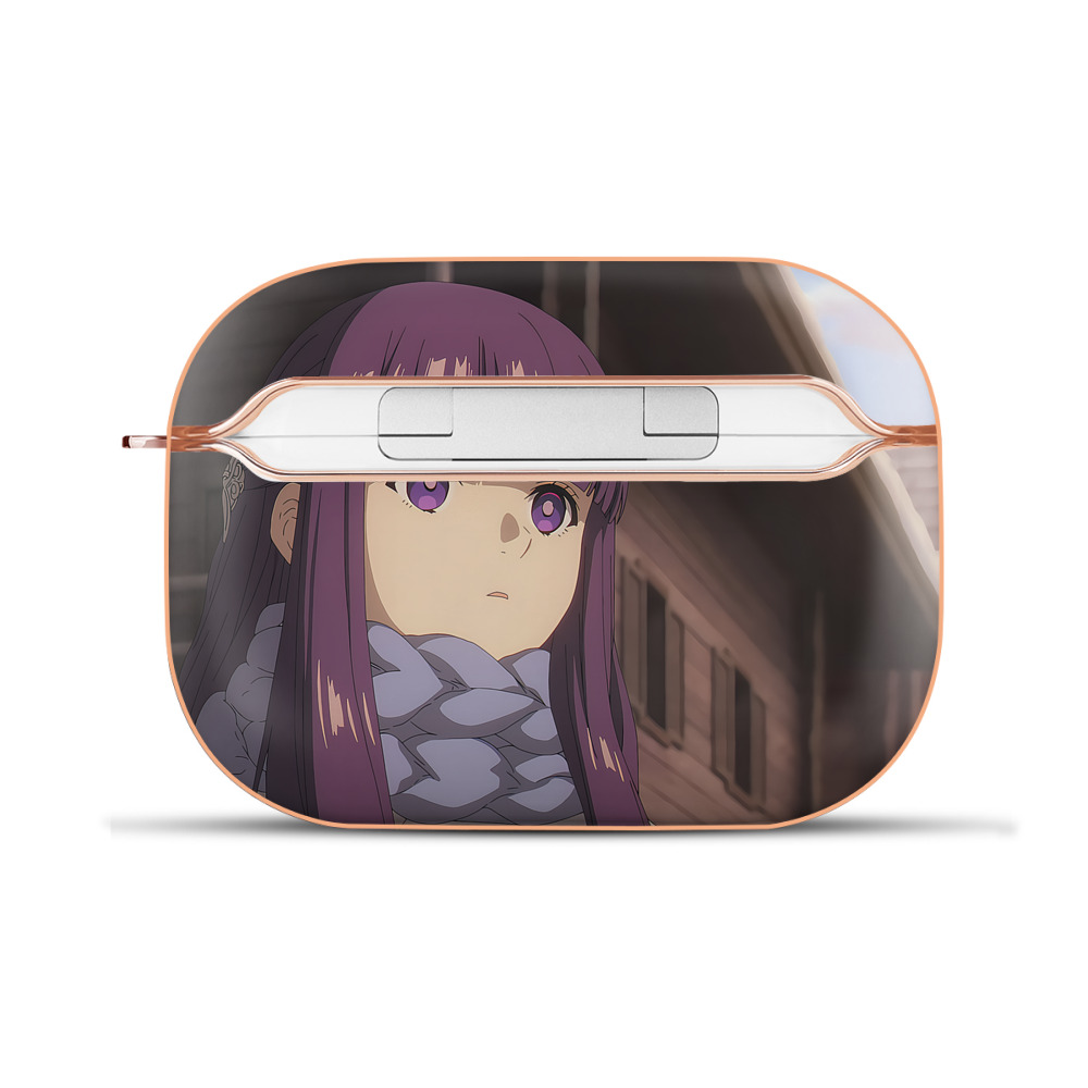 （画像用） 葬送のフリーレン Frieren 【AirPods Pro用】ハードシェル保護ケース｜耐衝撃・防指紋・カラビナ付き商品仕様