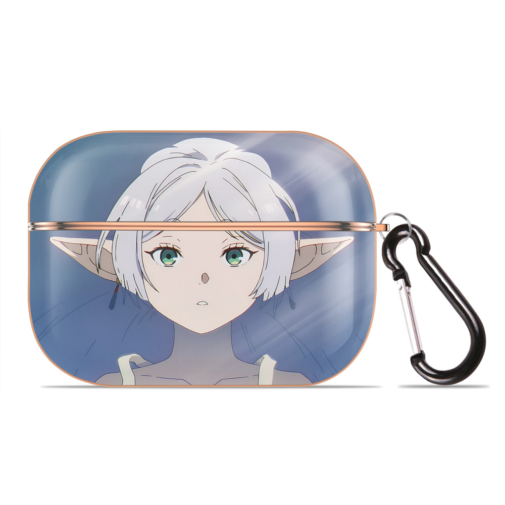 （画像用） 葬送のフリーレン Frieren 【AirPods Pro用】ハードシェル保護ケース｜耐衝撃・防指紋・カラビナ付き商品仕様