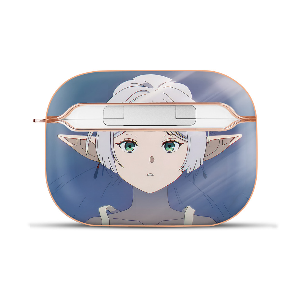 （画像用） 葬送のフリーレン Frieren 【AirPods Pro用】ハードシェル保護ケース｜耐衝撃・防指紋・カラビナ付き商品仕様