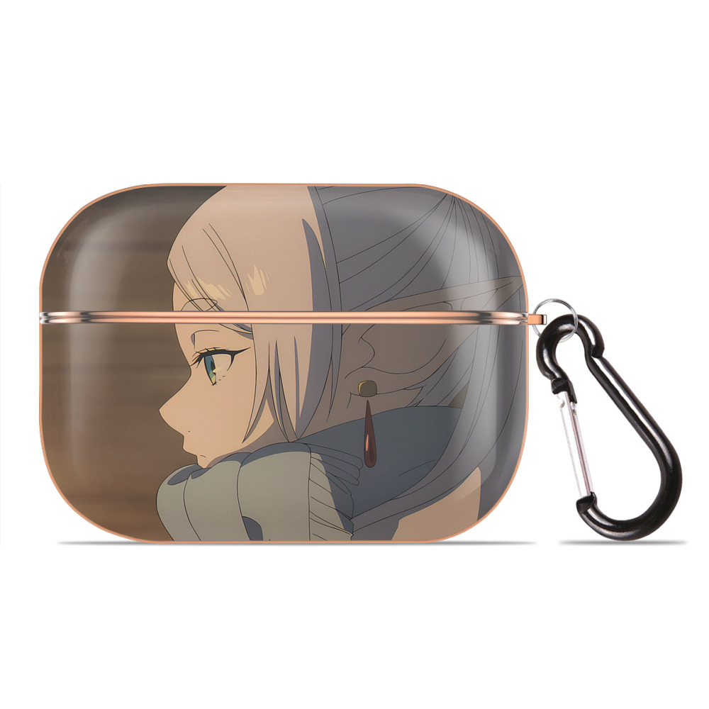 （画像用） 葬送のフリーレン Frieren 【AirPods Pro用】ハードシェル保護ケース｜耐衝撃・防指紋・カラビナ付き商品仕様