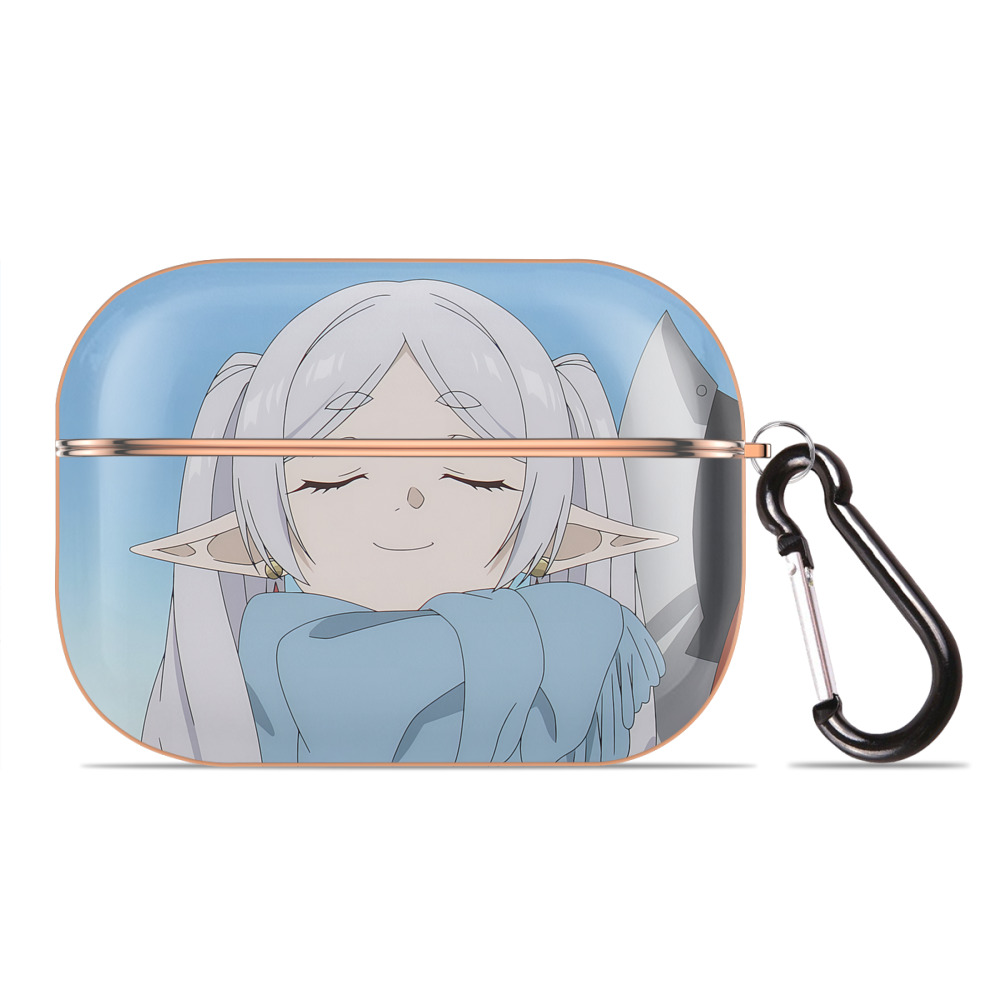 （画像用） 葬送のフリーレン Frieren 【AirPods Pro用】ハードシェル保護ケース｜耐衝撃・防指紋・カラビナ付き商品仕様