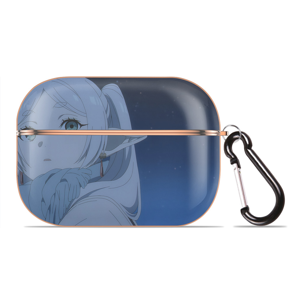 （画像用） 葬送のフリーレン Frieren 【AirPods Pro用】ハードシェル保護ケース｜耐衝撃・防指紋・カラビナ付き商品仕様