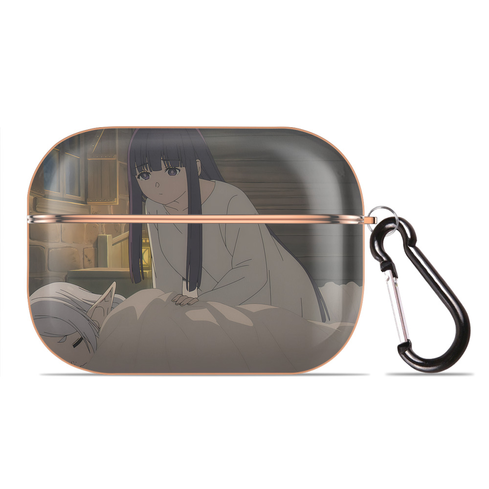 （画像用） 葬送のフリーレン Frieren 【AirPods Pro用】ハードシェル保護ケース｜耐衝撃・防指紋・カラビナ付き商品仕様
