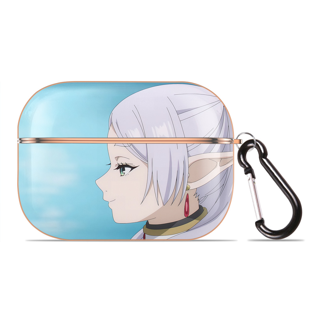 （画像用） 葬送のフリーレン Frieren 【AirPods Pro用】ハードシェル保護ケース｜耐衝撃・防指紋・カラビナ付き商品仕様