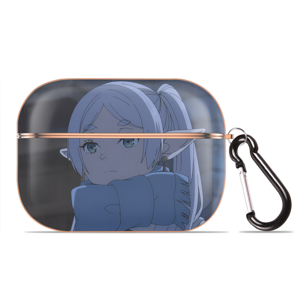 （画像用） 葬送のフリーレン Frieren 【AirPods Pro用】ハードシェル保護ケース｜耐衝撃・防指紋・カラビナ付き商品仕様