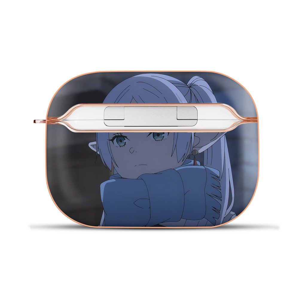 （画像用） 葬送のフリーレン Frieren 【AirPods Pro用】ハードシェル保護ケース｜耐衝撃・防指紋・カラビナ付き商品仕様