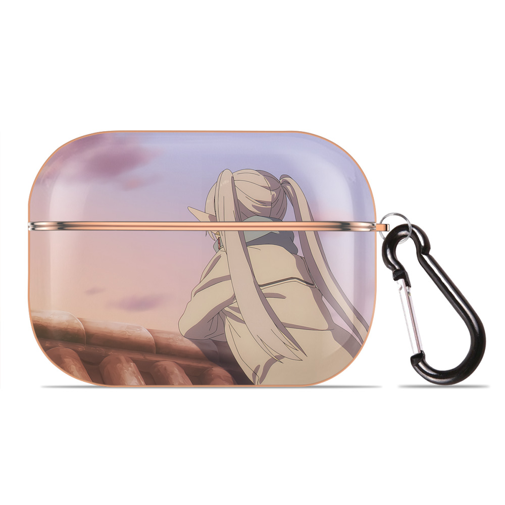 （画像用） 葬送のフリーレン Frieren 【AirPods Pro用】ハードシェル保護ケース｜耐衝撃・防指紋・カラビナ付き商品仕様