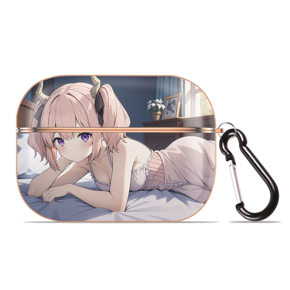 （画像用） 葬送のフリーレン Frieren 【AirPods Pro用】ハードシェル保護ケース｜耐衝撃・防指紋・カラビナ付き商品仕様