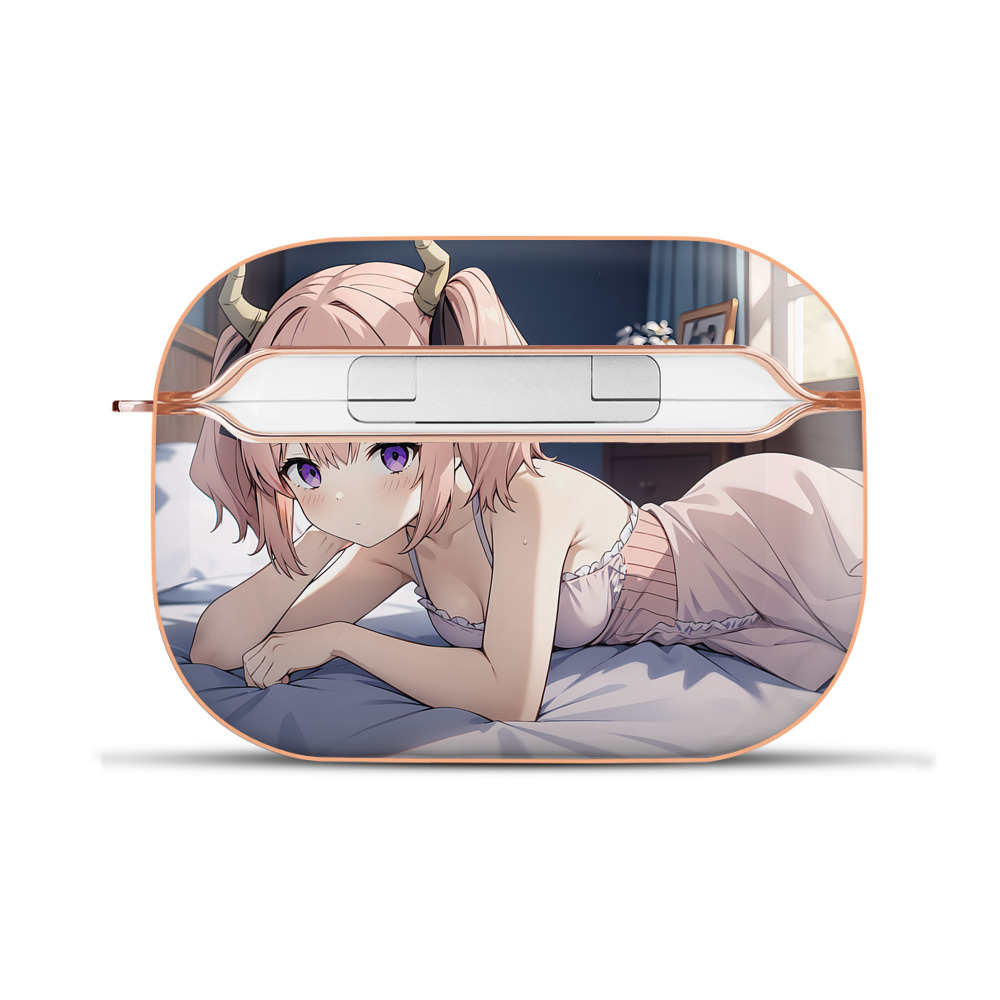 （画像用） 葬送のフリーレン Frieren 【AirPods Pro用】ハードシェル保護ケース｜耐衝撃・防指紋・カラビナ付き商品仕様