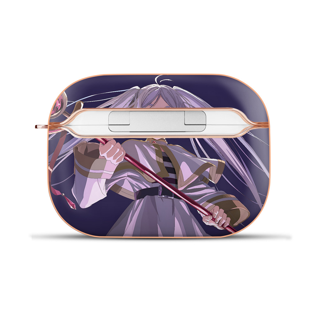 （画像用） 葬送のフリーレン Frieren 【AirPods Pro用】ハードシェル保護ケース｜耐衝撃・防指紋・カラビナ付き商品仕様