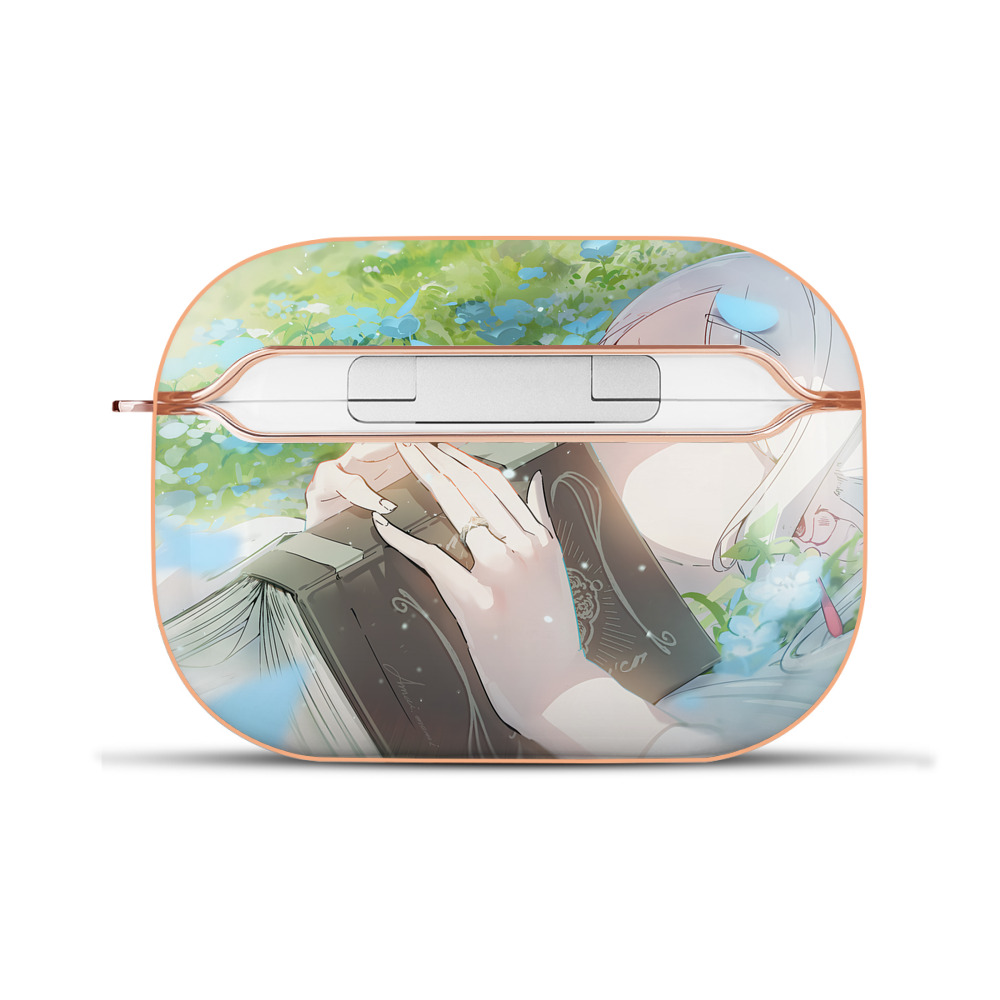 （画像用） 葬送のフリーレン Frieren 【AirPods Pro用】ハードシェル保護ケース｜耐衝撃・防指紋・カラビナ付き商品仕様