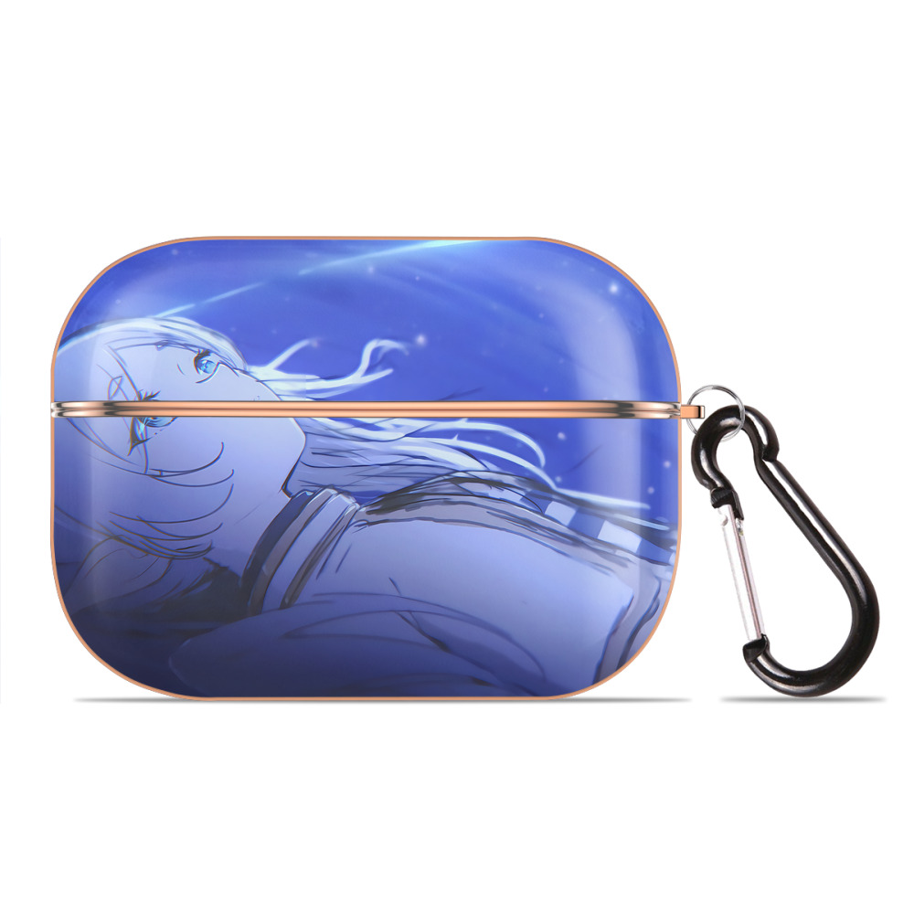 （画像用） 葬送のフリーレン Frieren 【AirPods Pro用】ハードシェル保護ケース｜耐衝撃・防指紋・カラビナ付き商品仕様