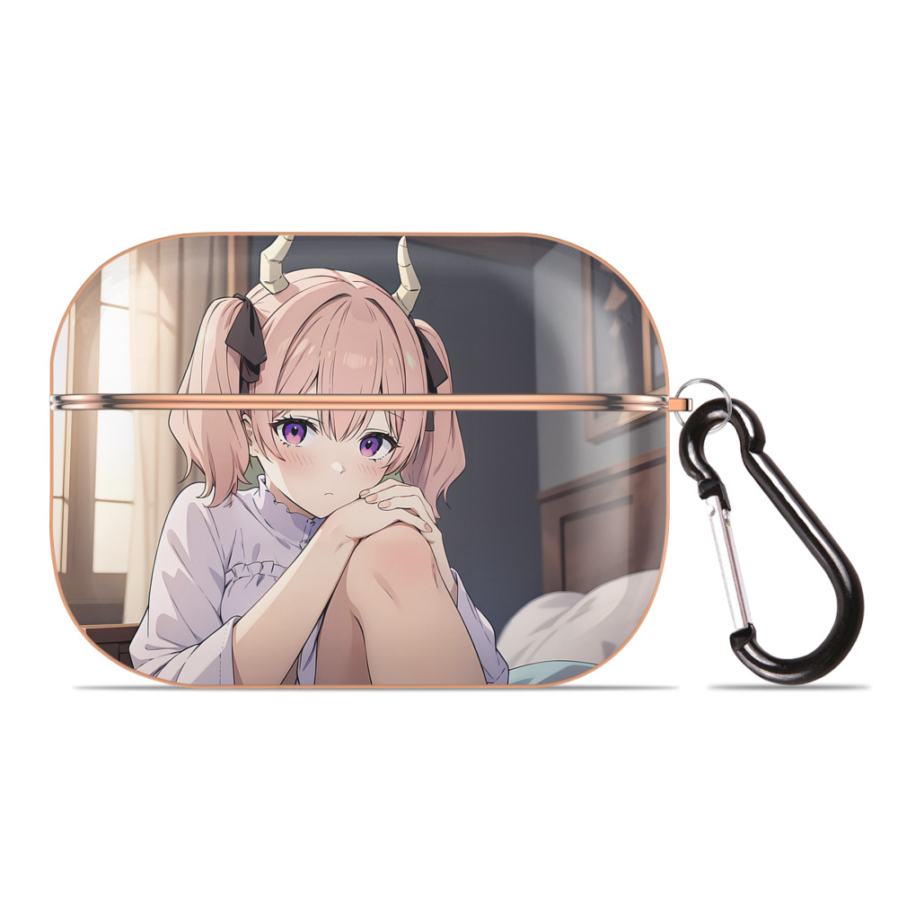 （画像用） 葬送のフリーレン Frieren 【AirPods Pro用】ハードシェル保護ケース｜耐衝撃・防指紋・カラビナ付き商品仕様