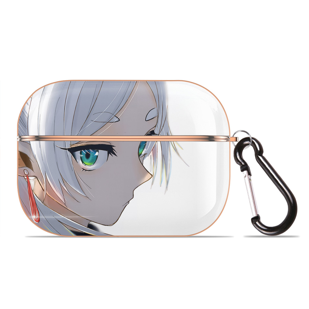 （画像用） 葬送のフリーレン Frieren 【AirPods Pro用】ハードシェル保護ケース｜耐衝撃・防指紋・カラビナ付き商品仕様