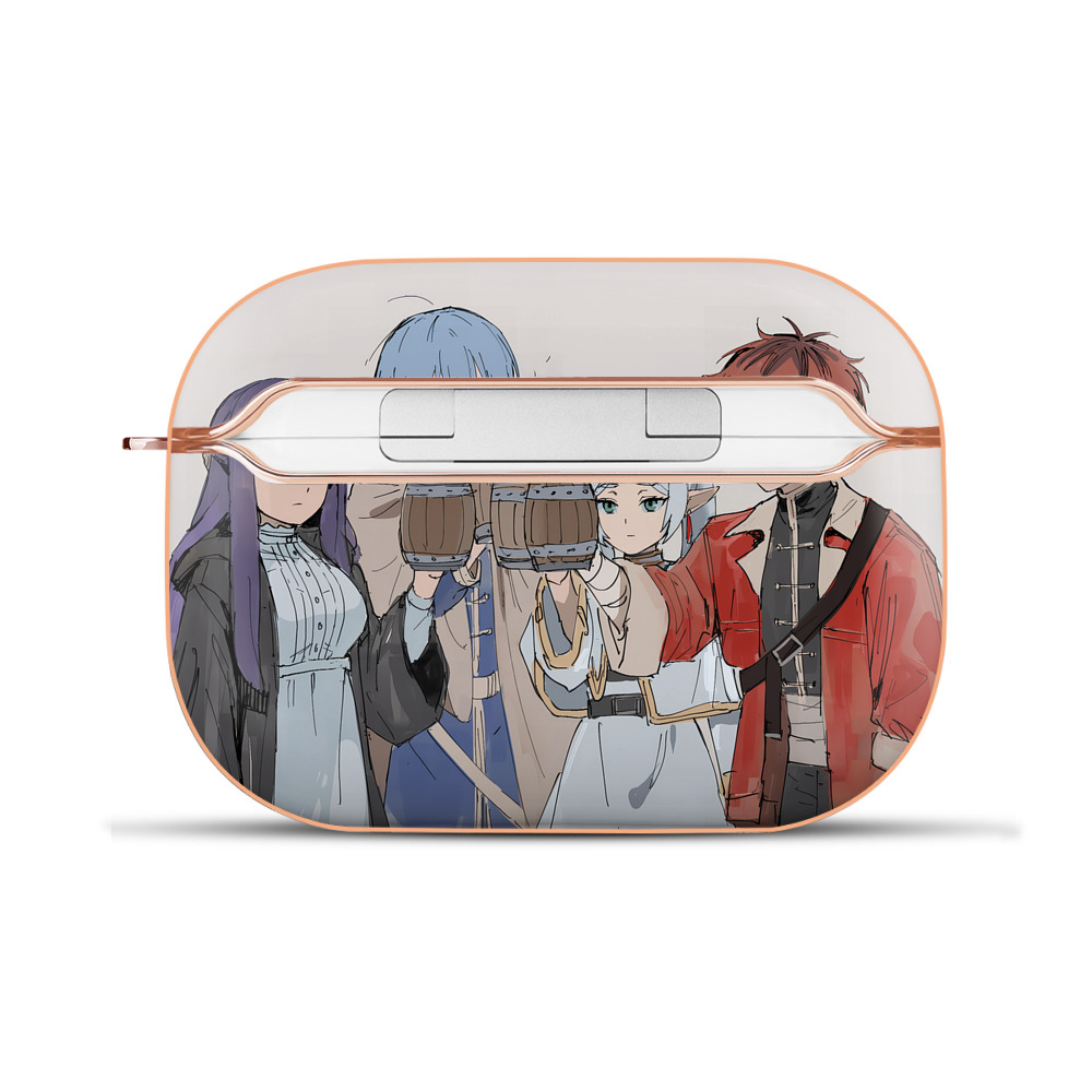 （画像用） 葬送のフリーレン Frieren 【AirPods Pro用】ハードシェル保護ケース｜耐衝撃・防指紋・カラビナ付き商品仕様