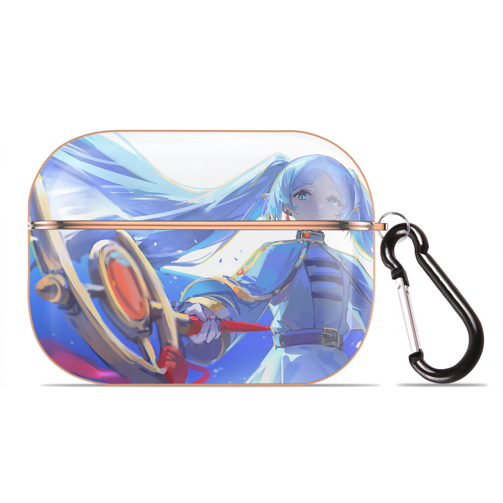 （画像用） 葬送のフリーレン Frieren 【AirPods Pro用】ハードシェル保護ケース｜耐衝撃・防指紋・カラビナ付き商品仕様