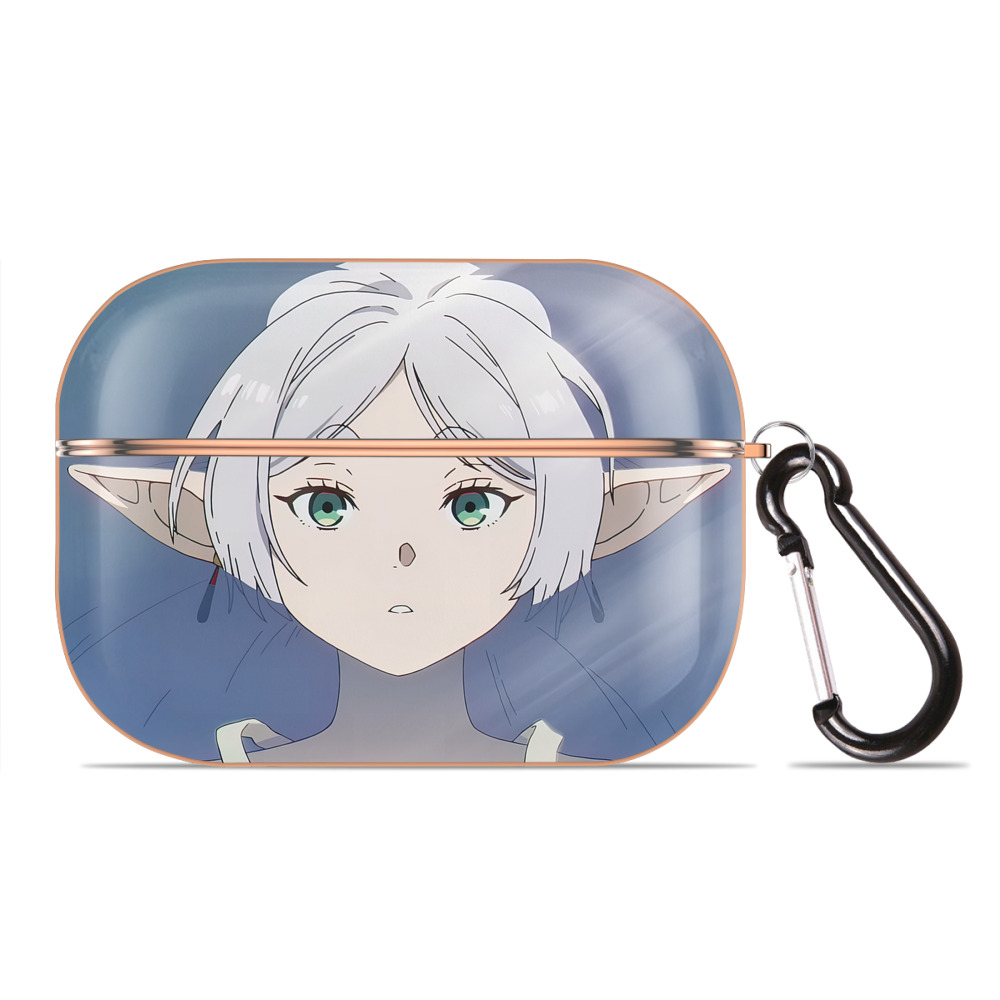 （画像用） 葬送のフリーレン Frieren 【AirPods Pro用】ハードシェル保護ケース｜耐衝撃・防指紋・カラビナ付き商品仕様