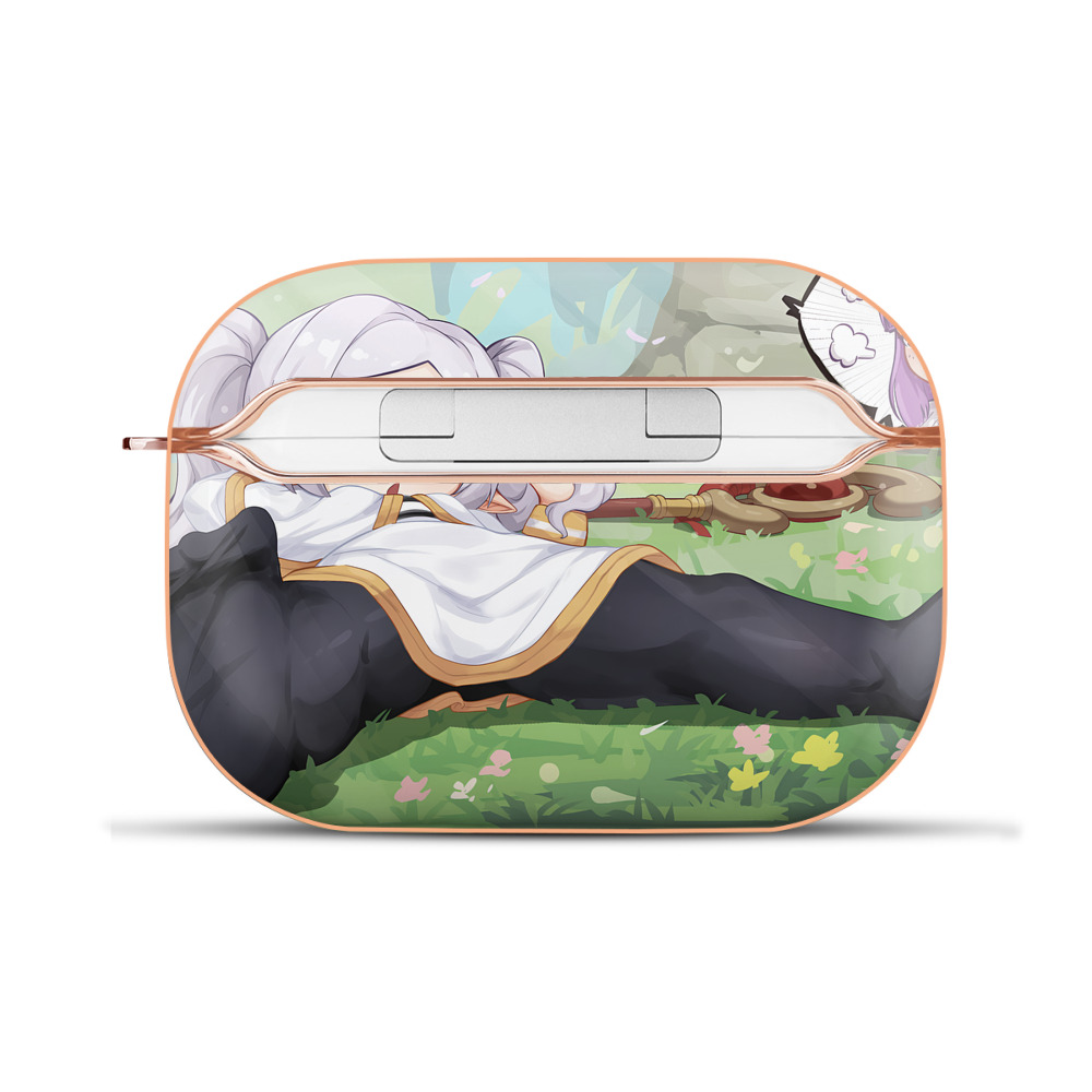 （画像用） 葬送のフリーレン Frieren 【AirPods Pro用】ハードシェル保護ケース｜耐衝撃・防指紋・カラビナ付き商品仕様
