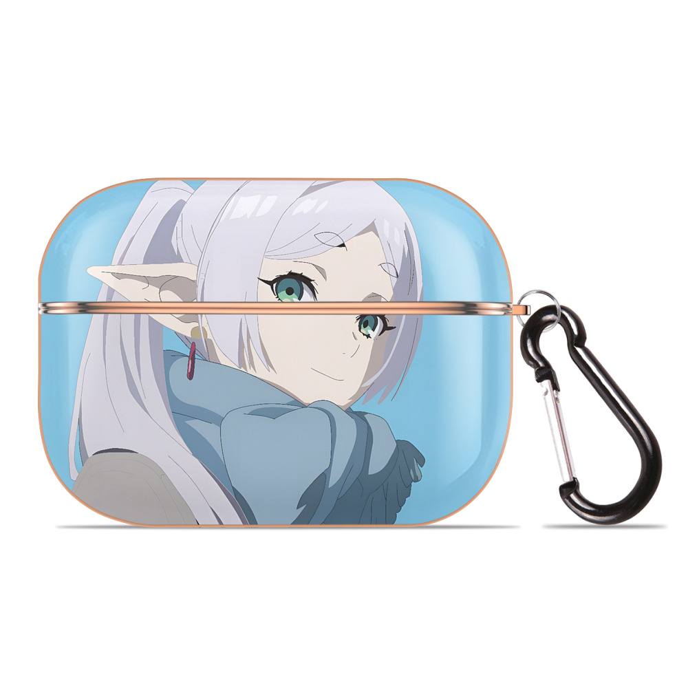 （画像用） 葬送のフリーレン Frieren 【AirPods Pro用】ハードシェル保護ケース｜耐衝撃・防指紋・カラビナ付き商品仕様