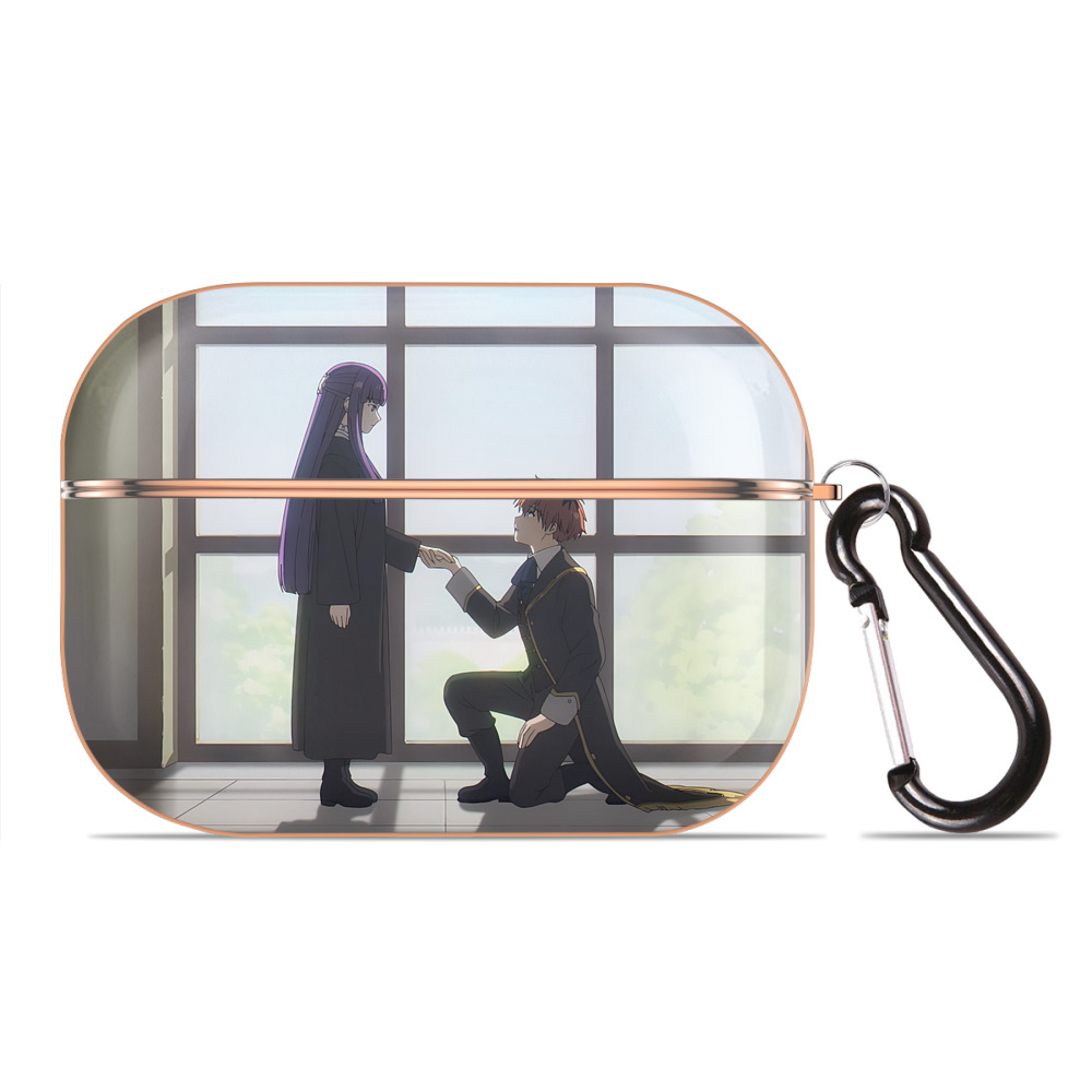 （画像用） 葬送のフリーレン Frieren 【AirPods Pro用】ハードシェル保護ケース｜耐衝撃・防指紋・カラビナ付き商品仕様