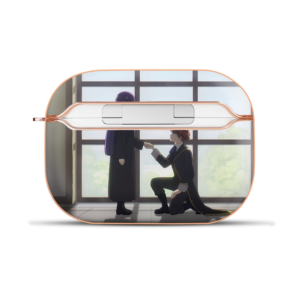 （画像用） 葬送のフリーレン Frieren 【AirPods Pro用】ハードシェル保護ケース｜耐衝撃・防指紋・カラビナ付き商品仕様