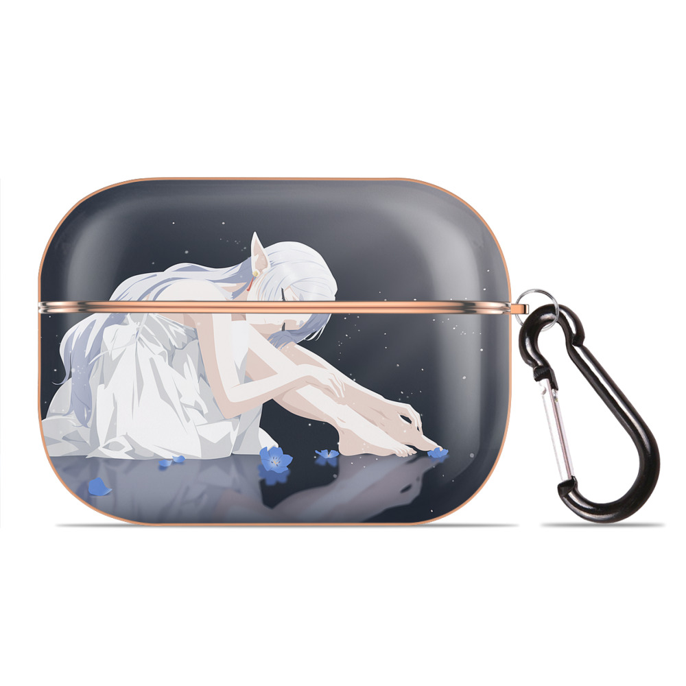 （画像用） 葬送のフリーレン Frieren 【AirPods Pro用】ハードシェル保護ケース｜耐衝撃・防指紋・カラビナ付き商品仕様