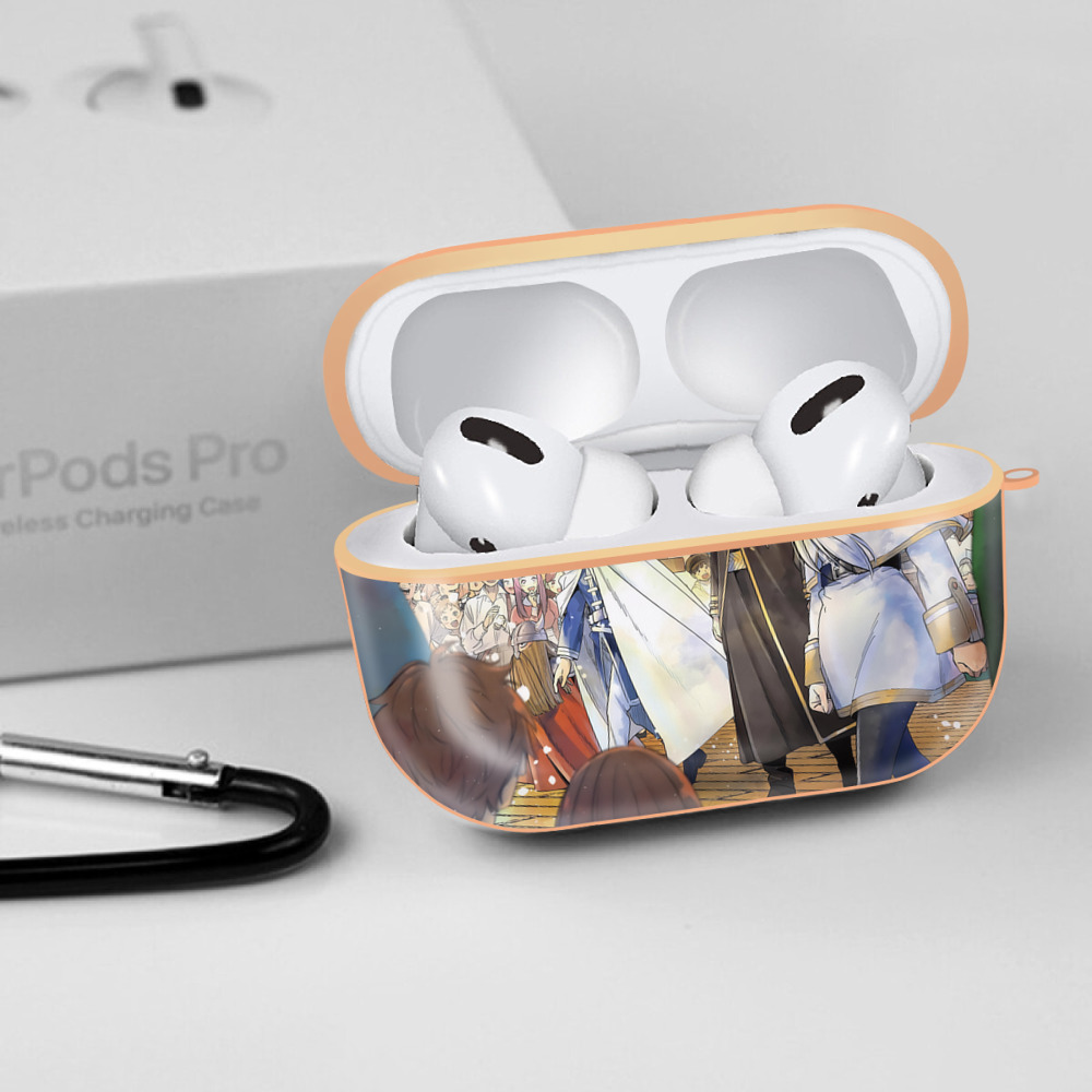 葬送のフリーレン Frieren 【AirPods Pro用】ハードシェル保護ケース｜耐衝撃・防指紋・カラビナ付き商品仕様