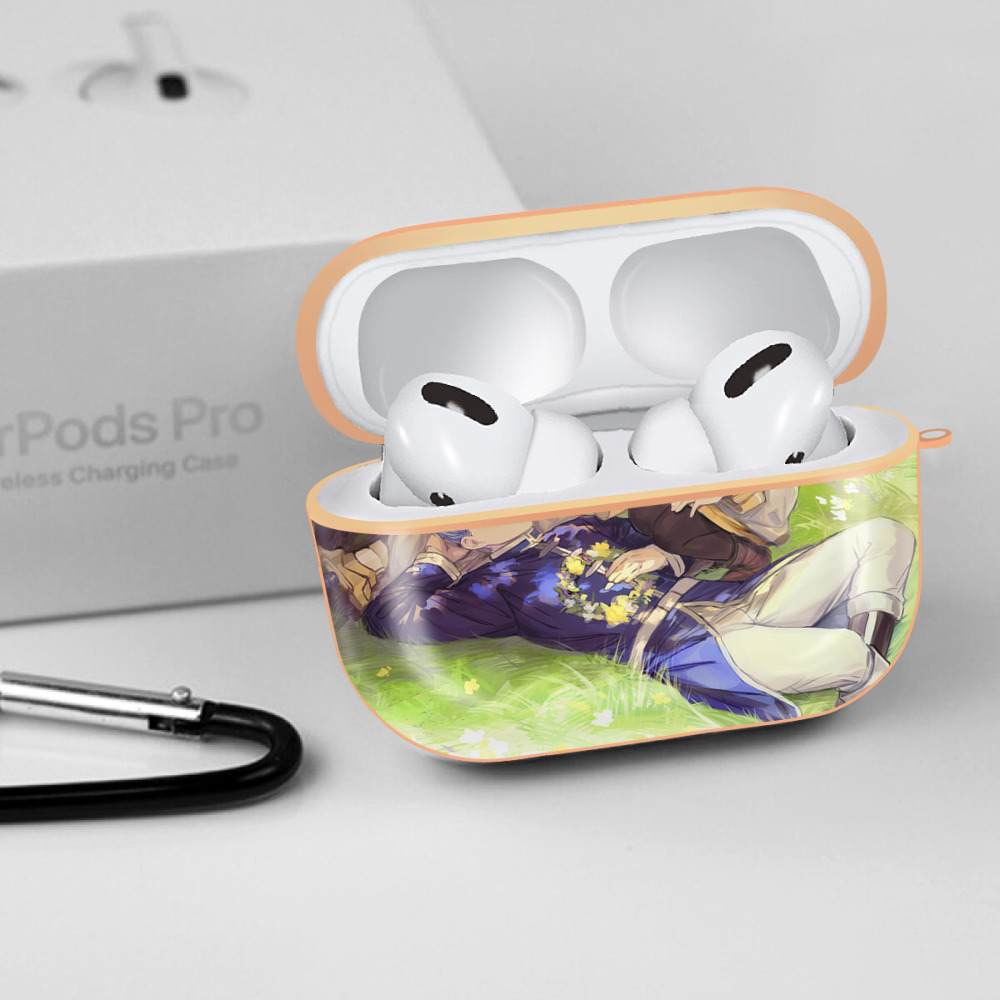 葬送のフリーレン Frieren 【AirPods Pro用】ハードシェル保護ケース｜耐衝撃・防指紋・カラビナ付き商品仕様