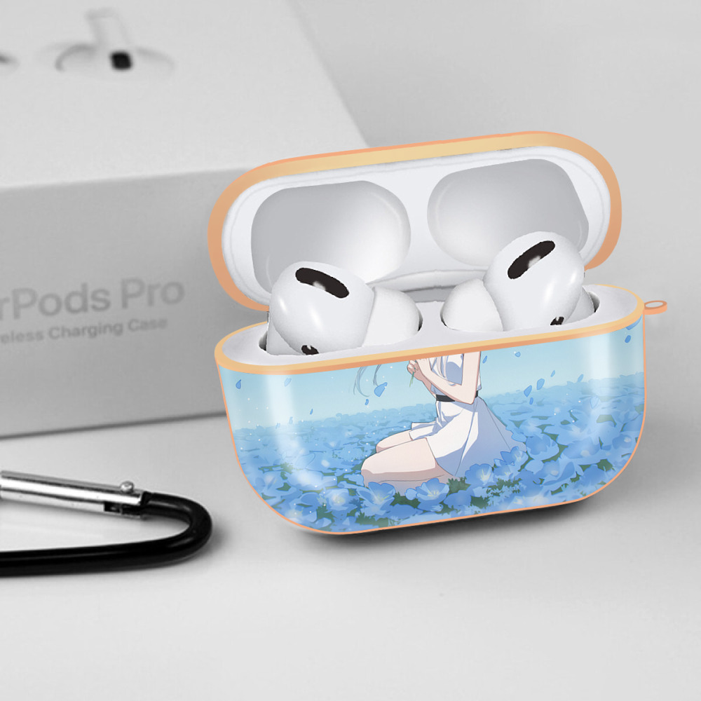 葬送のフリーレン Frieren 【AirPods Pro用】ハードシェル保護ケース｜耐衝撃・防指紋・カラビナ付き商品仕様