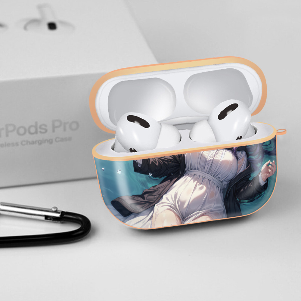 葬送のフリーレン Frieren 【AirPods Pro用】ハードシェル保護ケース｜耐衝撃・防指紋・カラビナ付き商品仕様