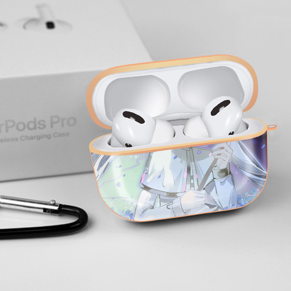 葬送のフリーレン Frieren 【AirPods Pro用】ハードシェル保護ケース｜耐衝撃・防指紋・カラビナ付き商品仕様