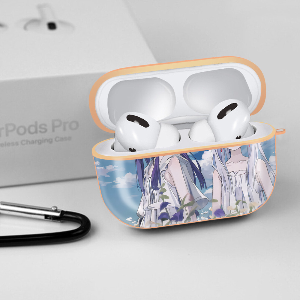 葬送のフリーレン Frieren 【AirPods Pro用】ハードシェル保護ケース｜耐衝撃・防指紋・カラビナ付き商品仕様