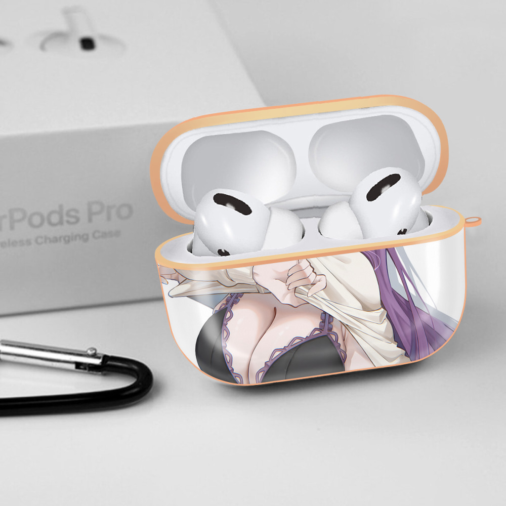 葬送のフリーレン Frieren 【AirPods Pro用】ハードシェル保護ケース｜耐衝撃・防指紋・カラビナ付き商品仕様
