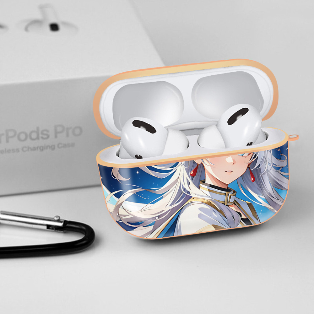 葬送のフリーレン Frieren 【AirPods Pro用】ハードシェル保護ケース｜耐衝撃・防指紋・カラビナ付き商品仕様
