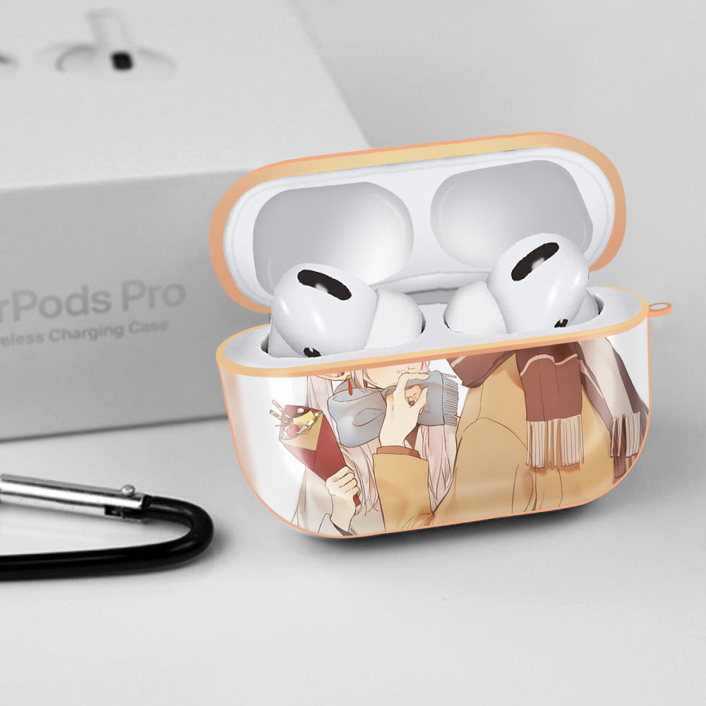 葬送のフリーレン Frieren 【AirPods Pro用】ハードシェル保護ケース｜耐衝撃・防指紋・カラビナ付き商品仕様
